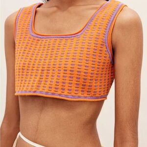 Jacquemus Le Haut Macio - orange multi, FR 38 / US 4 / small